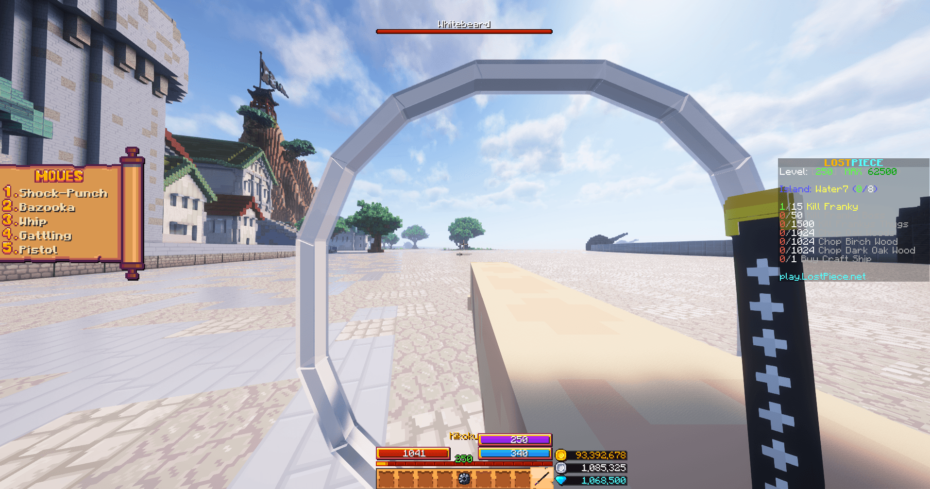 New Brawler Class moves UI in Lostpiece