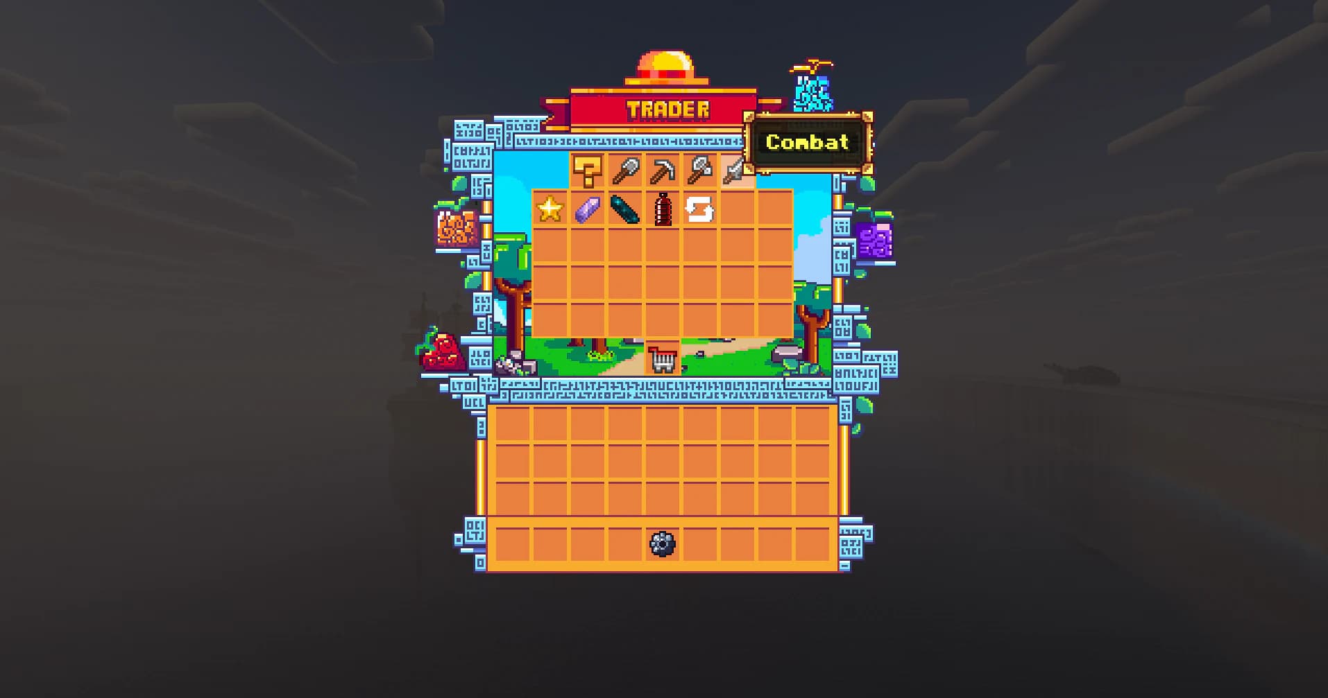Updated Trader combat category interface in Lostpiece