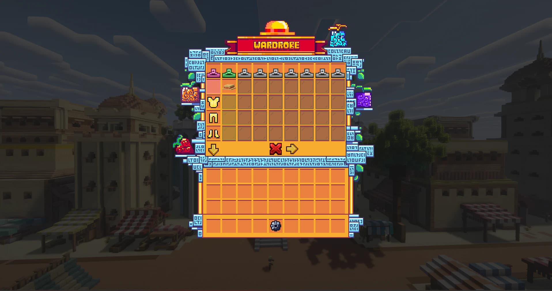 New Wardrobe armor organization system in Lostpiece